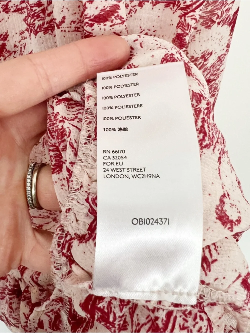 Free People These Dreams Floral Mini Dress in Tea Combo Size Medium